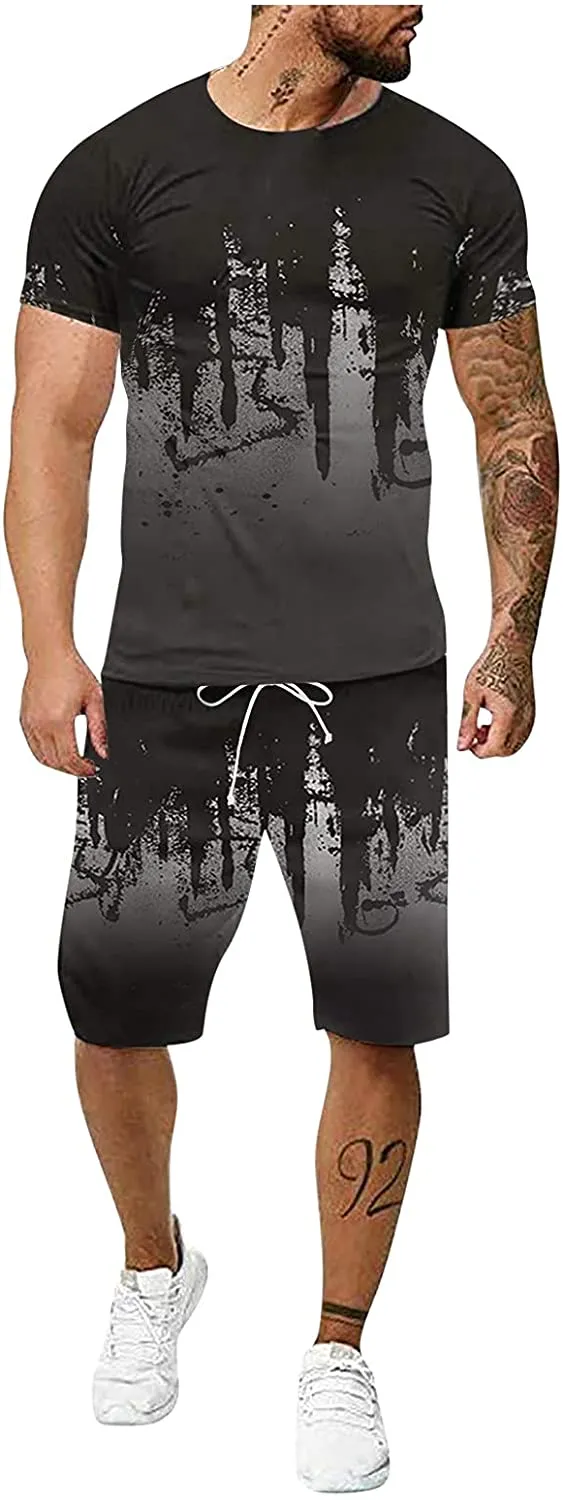 MOOKO Men 2 Pc Fitness Muscle Tracksuit.