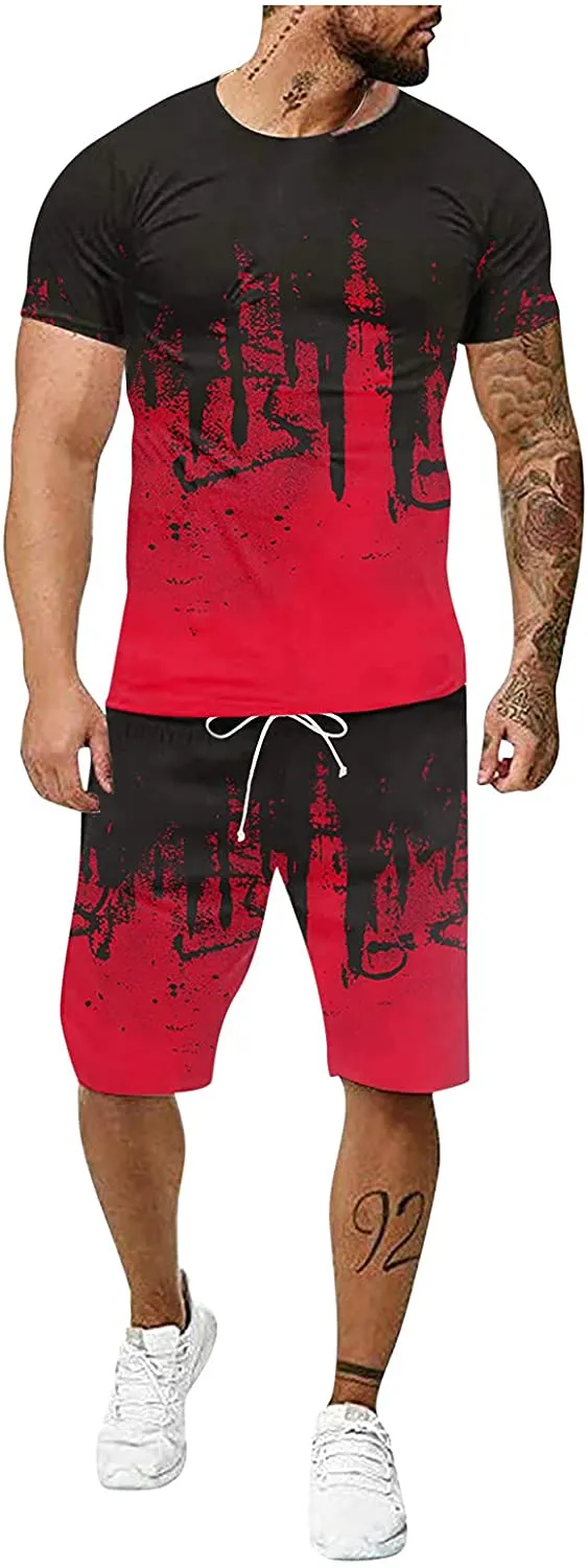 MOOKO Men 2 Pc Fitness Muscle Tracksuit.