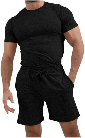 MOOKO Men 2 Pc Fitness Muscle Tracksuit.