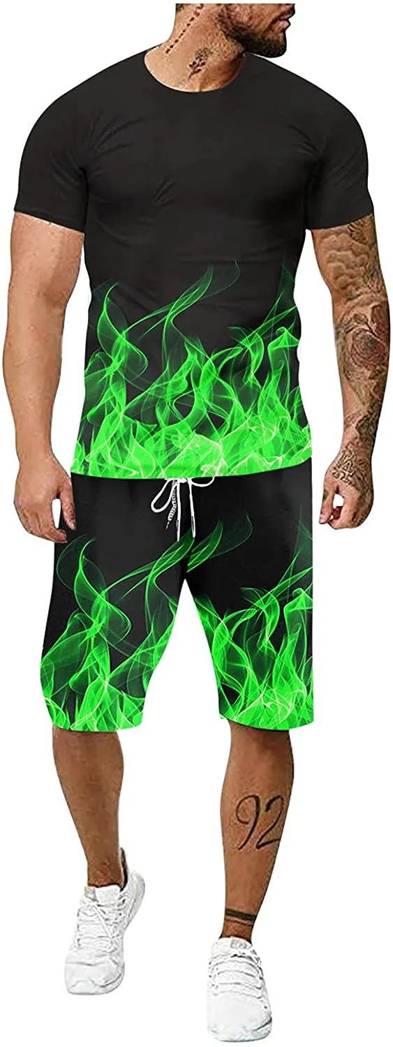 MOOKO Men 2 Pc Fitness Muscle Tracksuit.