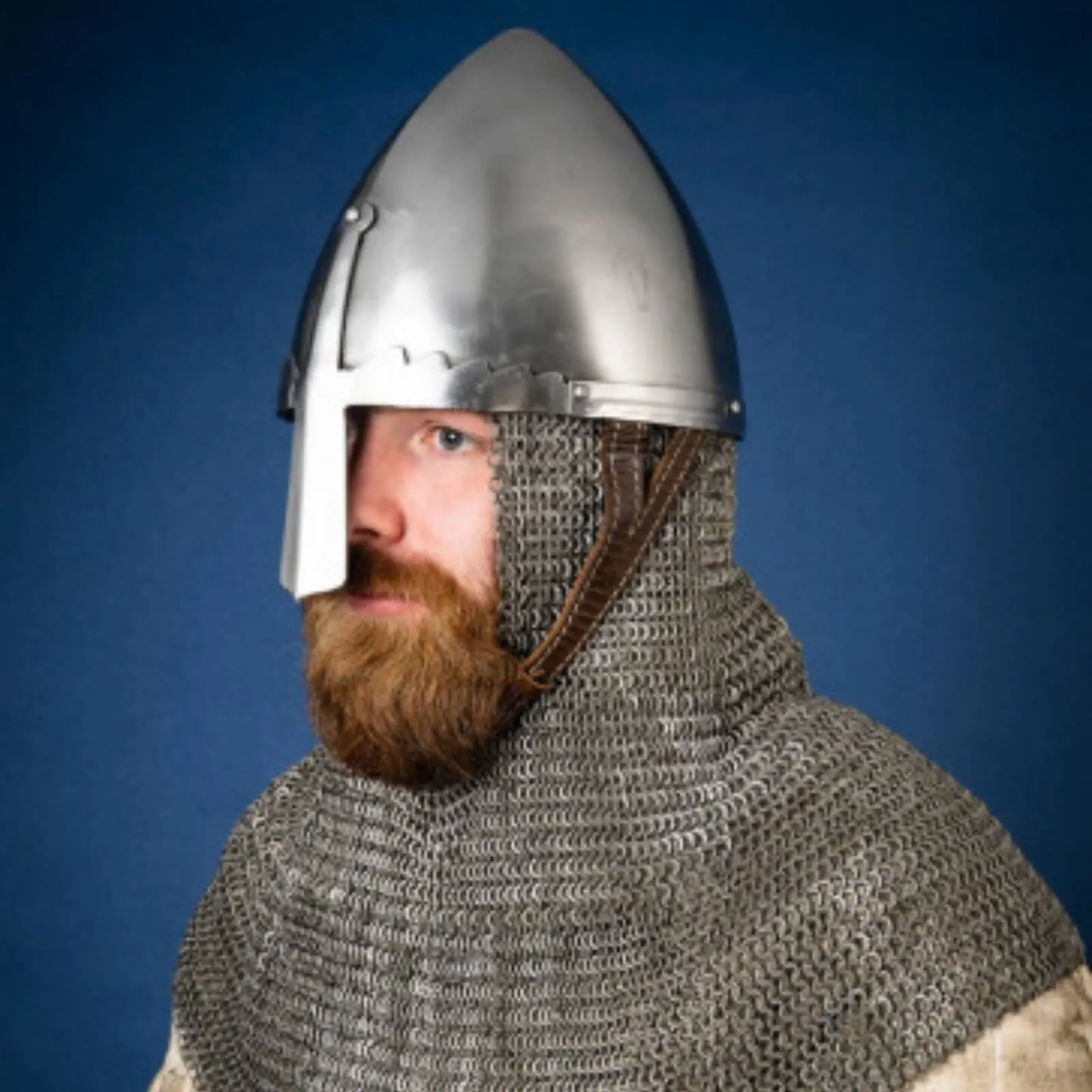 Nasal Helmet St. Wenceslas 2mm Polished