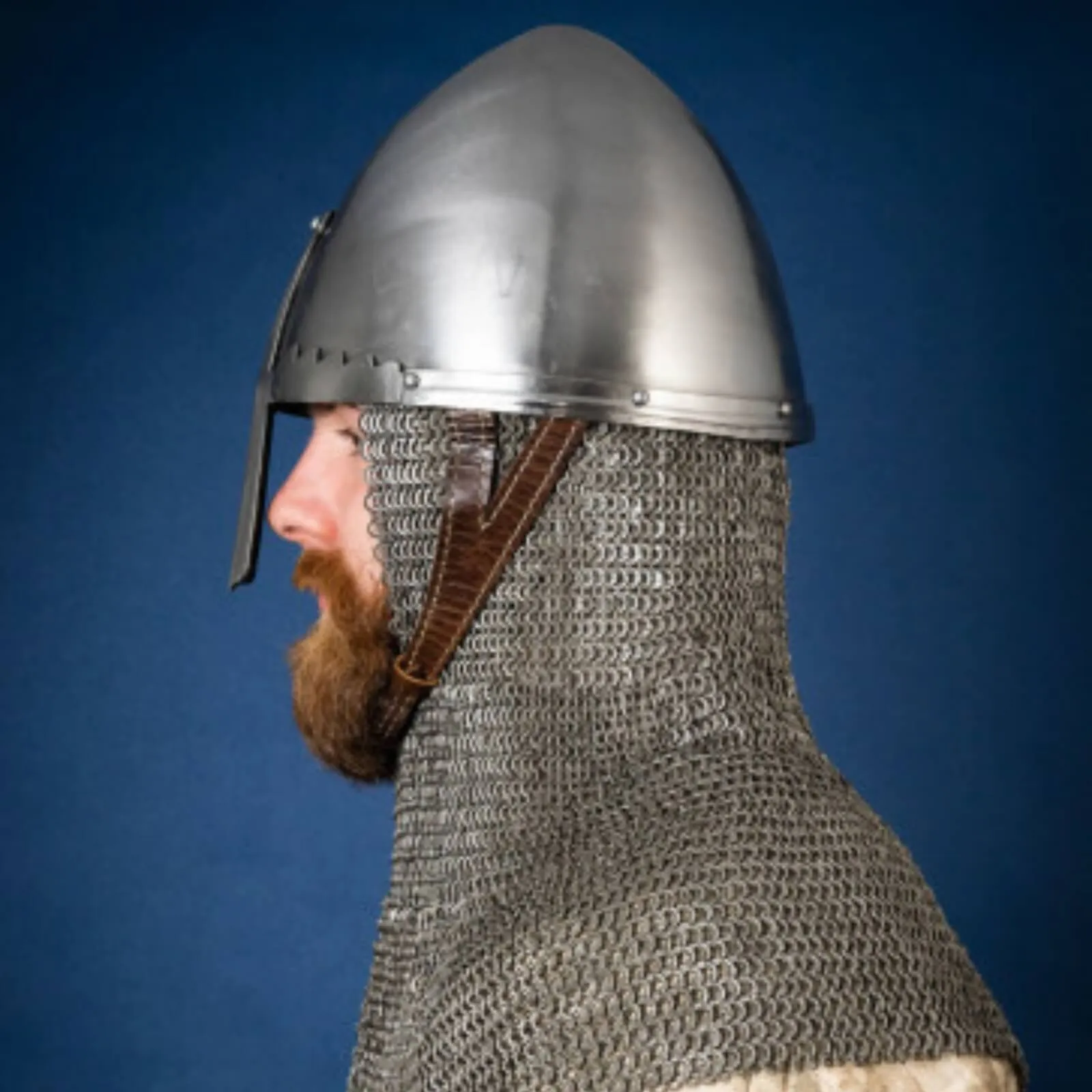 Nasal Helmet St. Wenceslas 2mm Polished