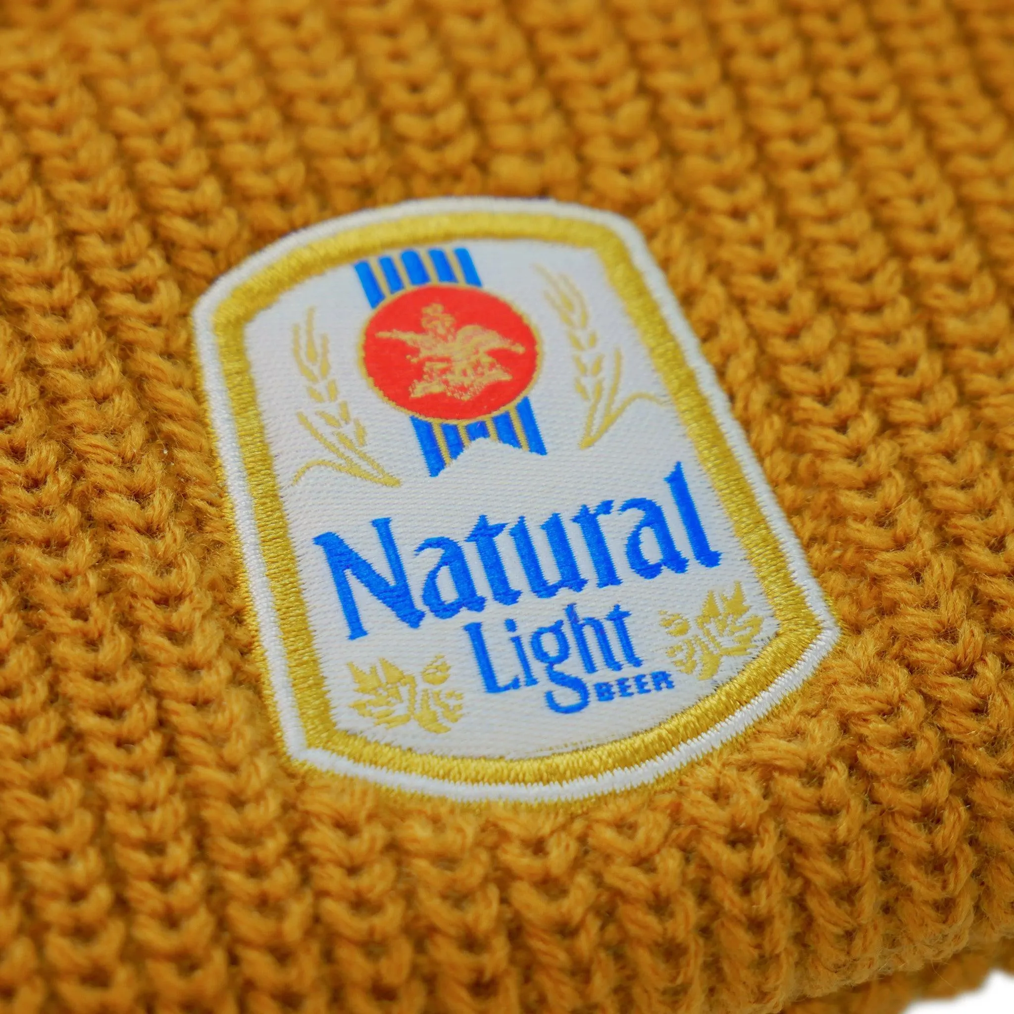 Natural Light Vintage Knit Beanie