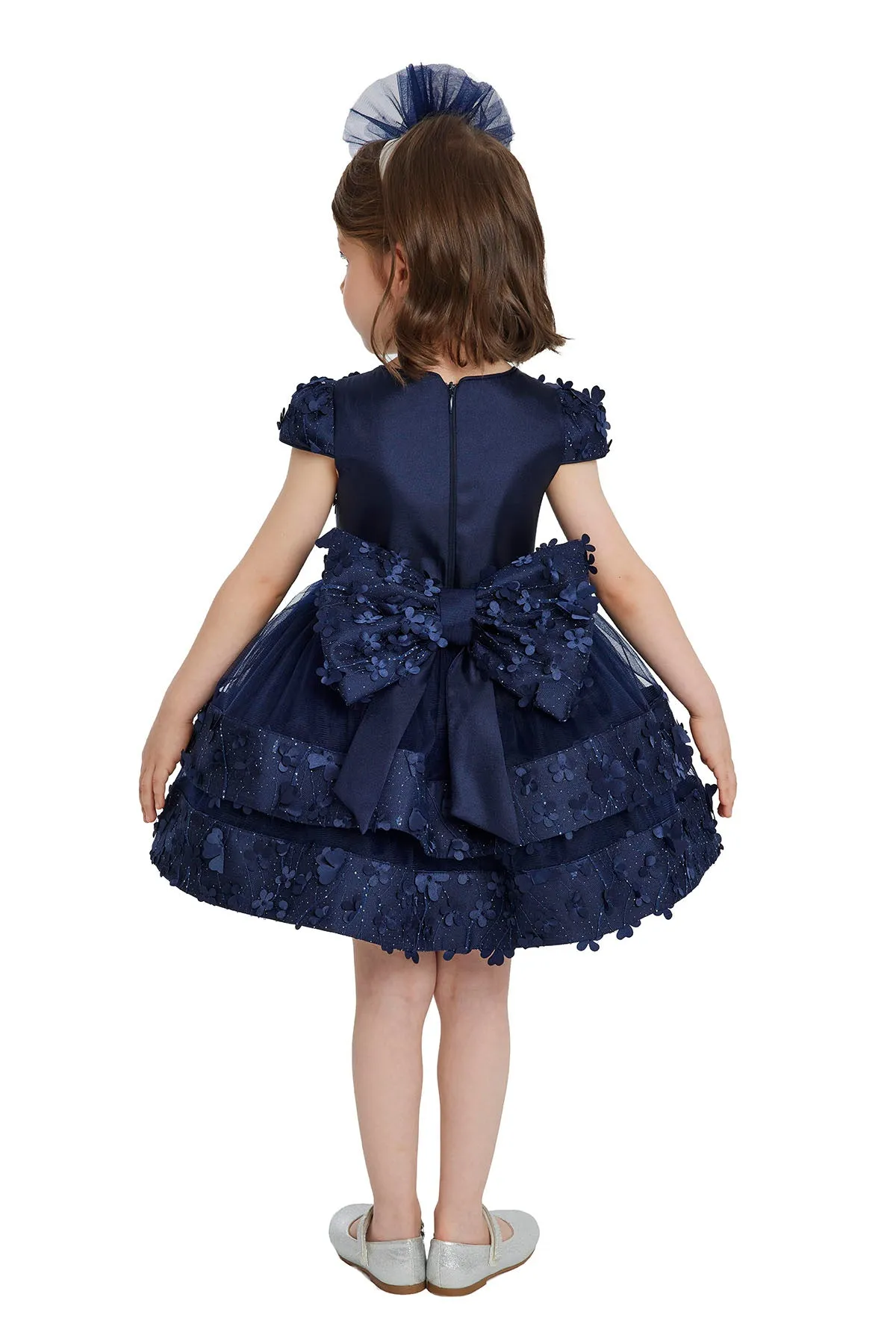Navy Blue Dress for Baby Girl