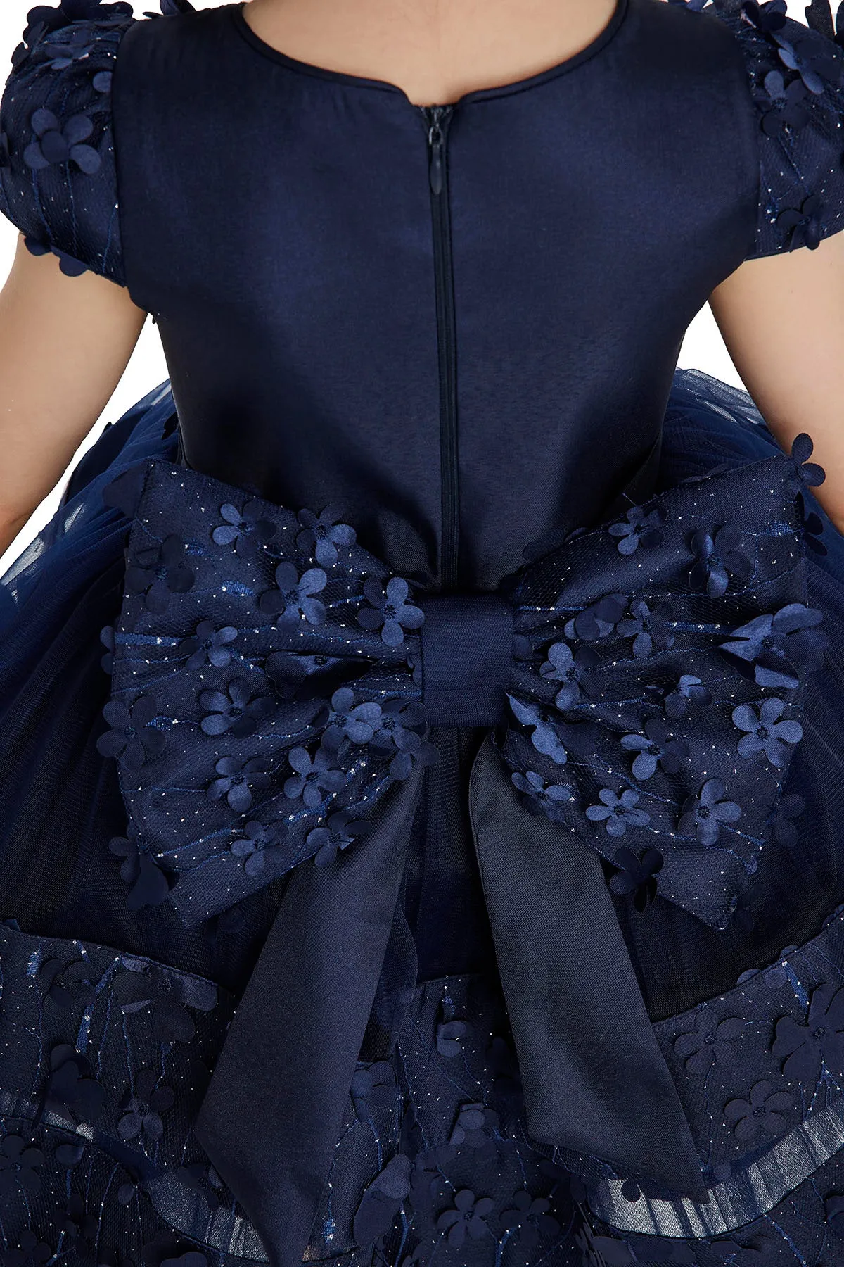 Navy Blue Dress for Baby Girl