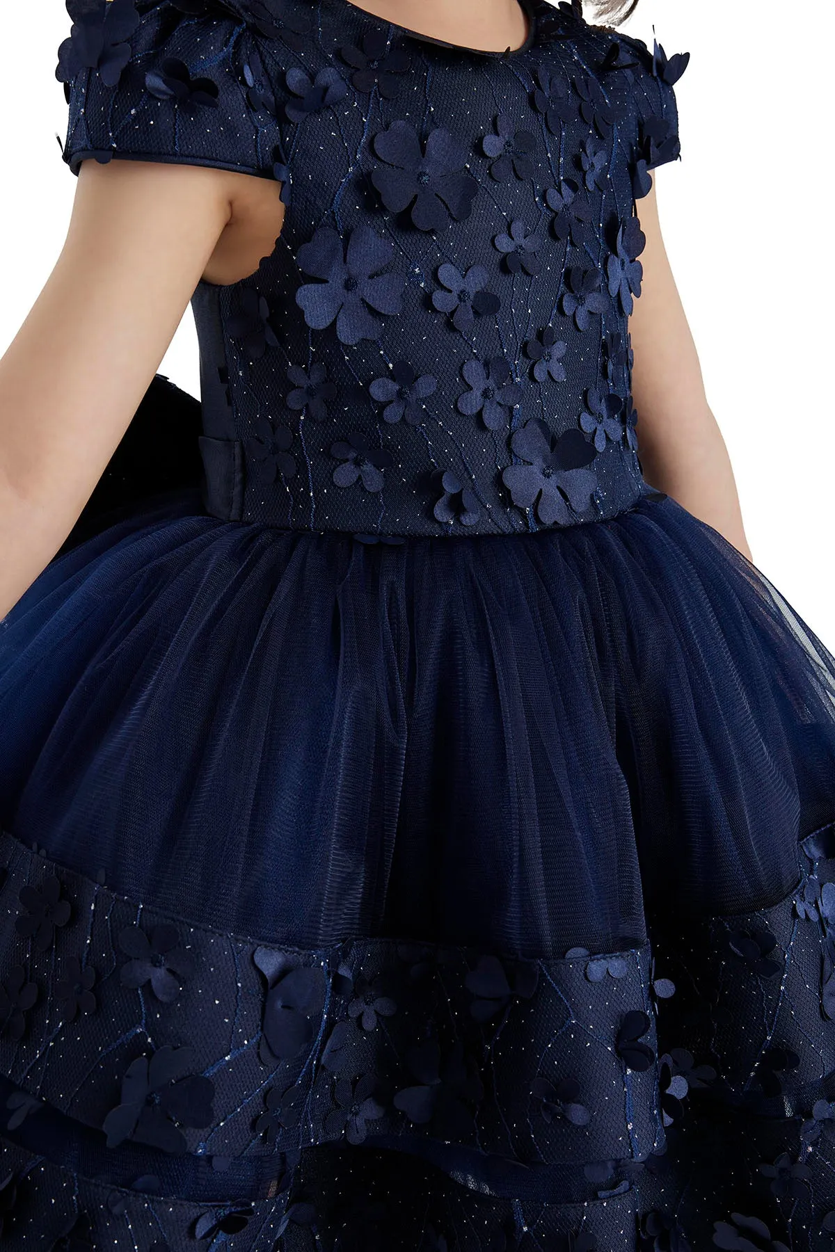 Navy Blue Dress for Baby Girl