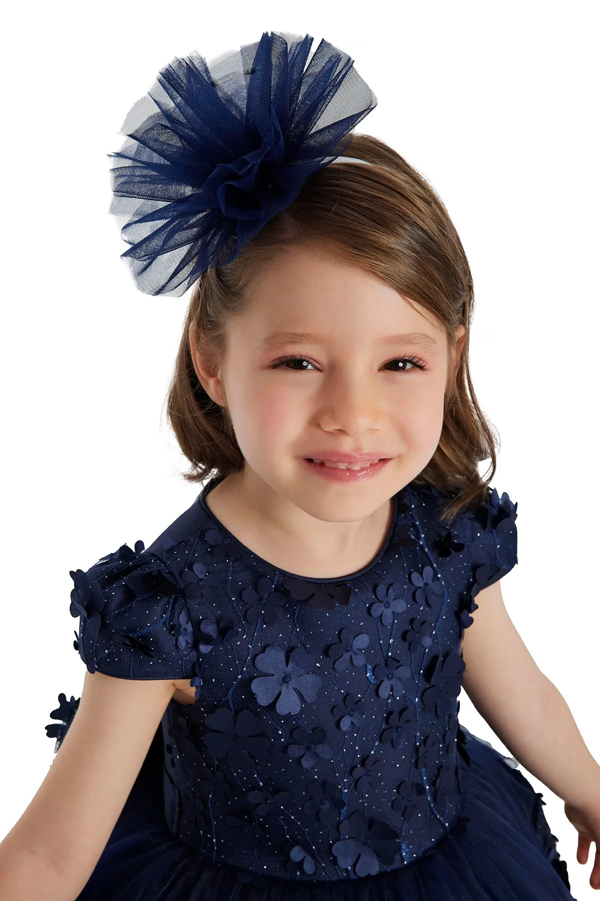 Navy Blue Dress for Baby Girl