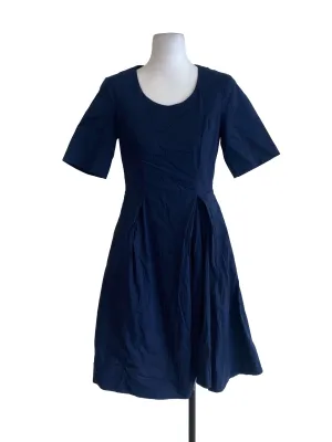 Navy Blue Empire Dress