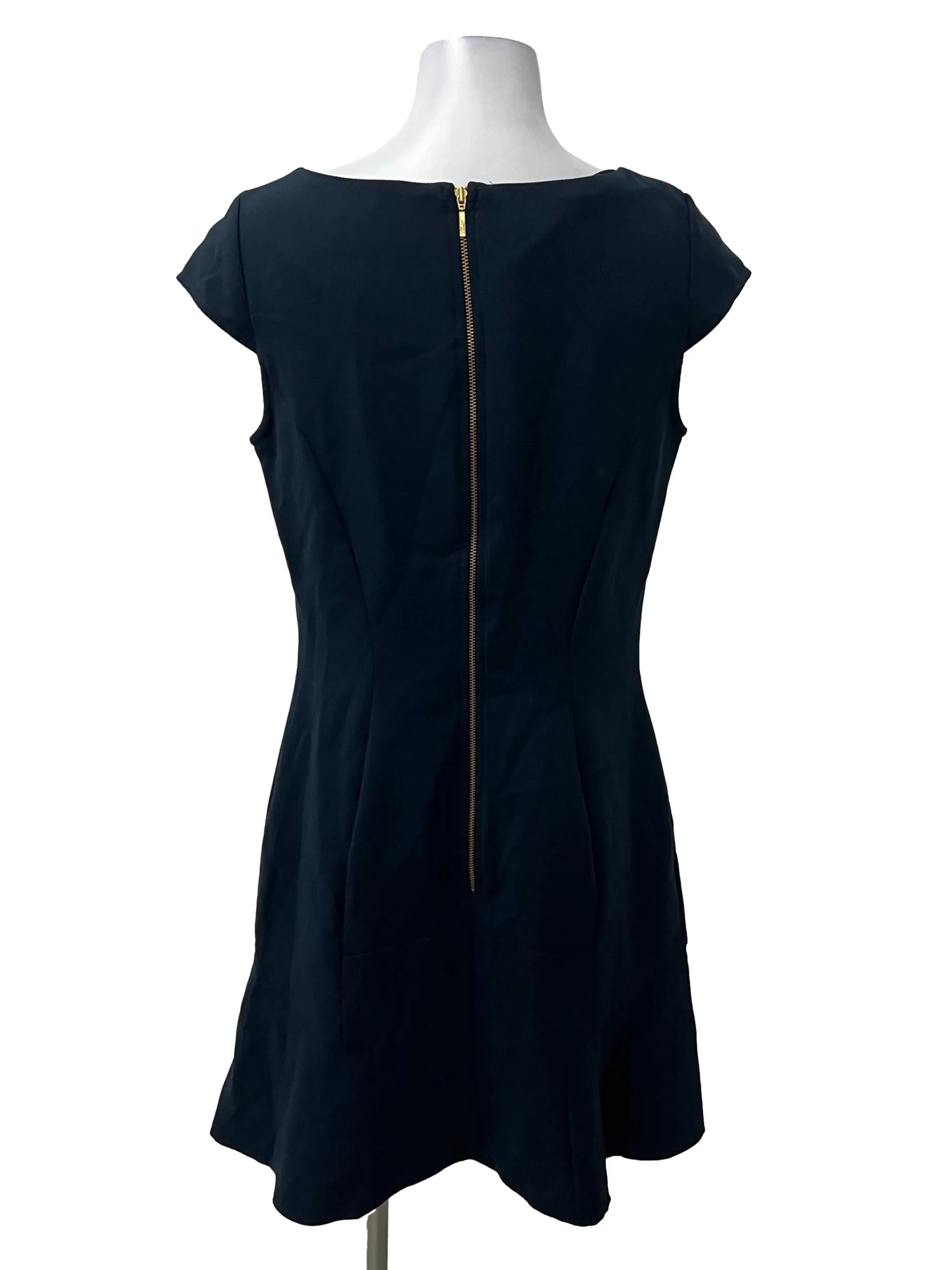 Navy Blue Sheath Dress