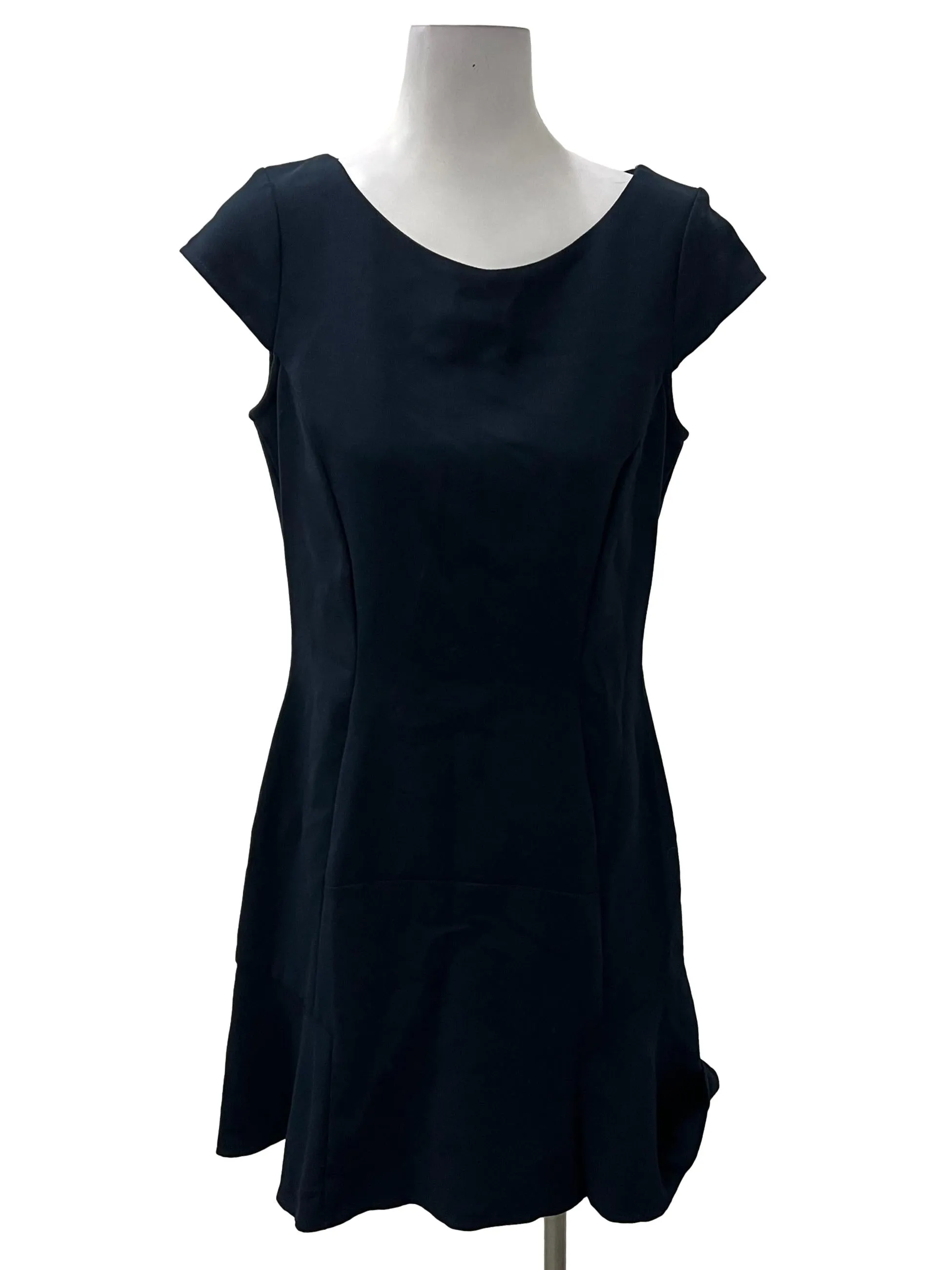 Navy Blue Sheath Dress