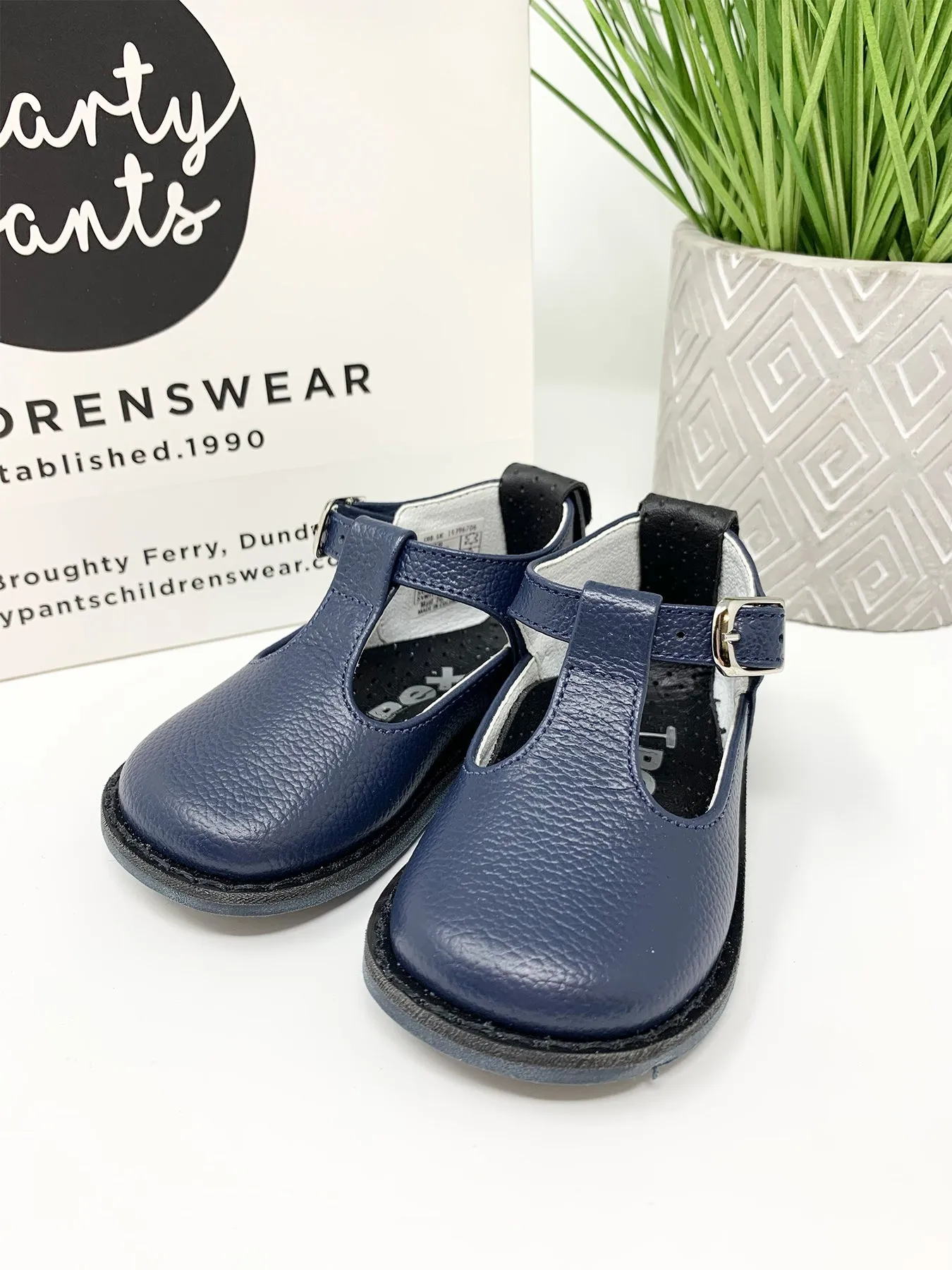 Navy Stef Shoe