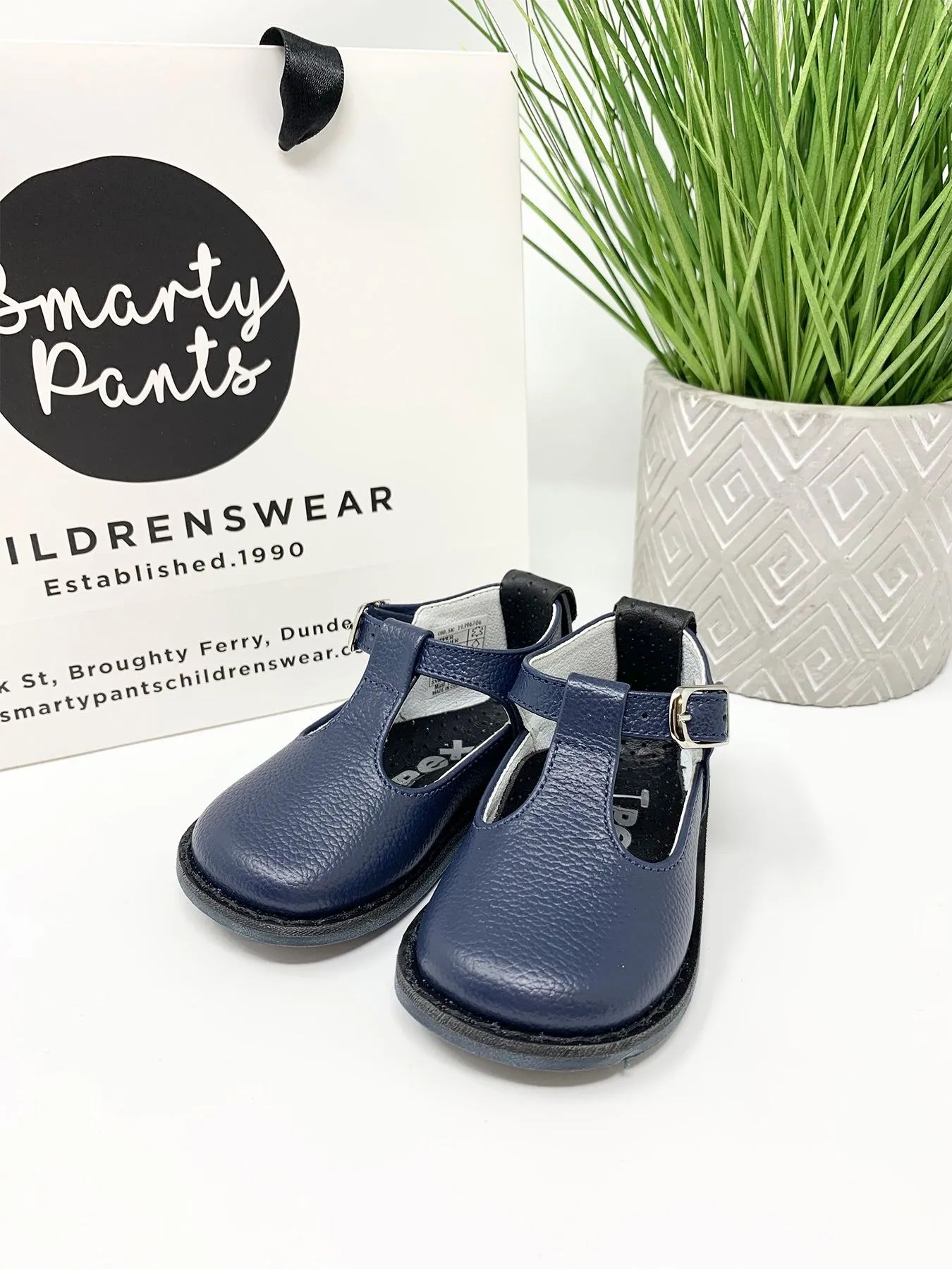Navy Stef Shoe