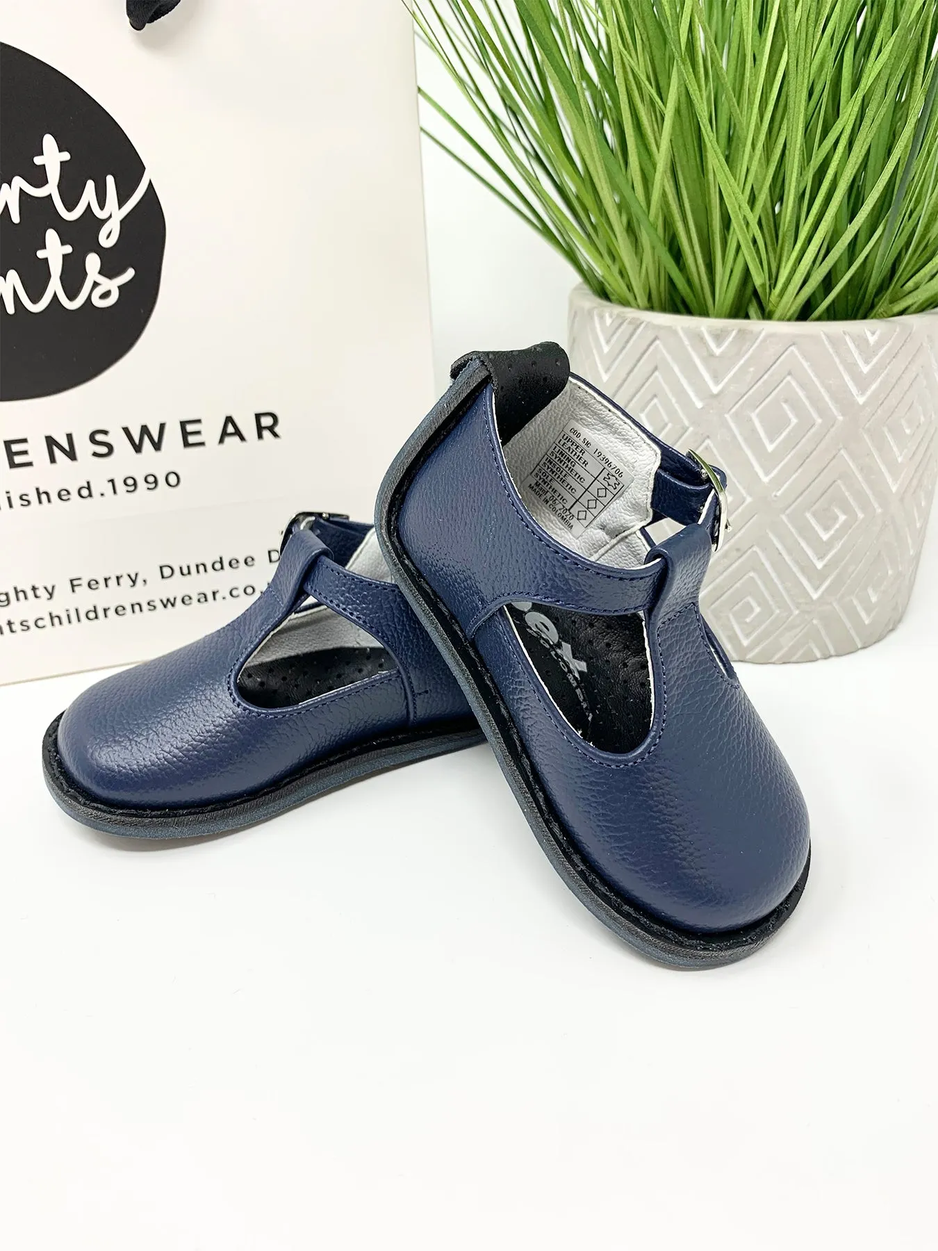 Navy Stef Shoe