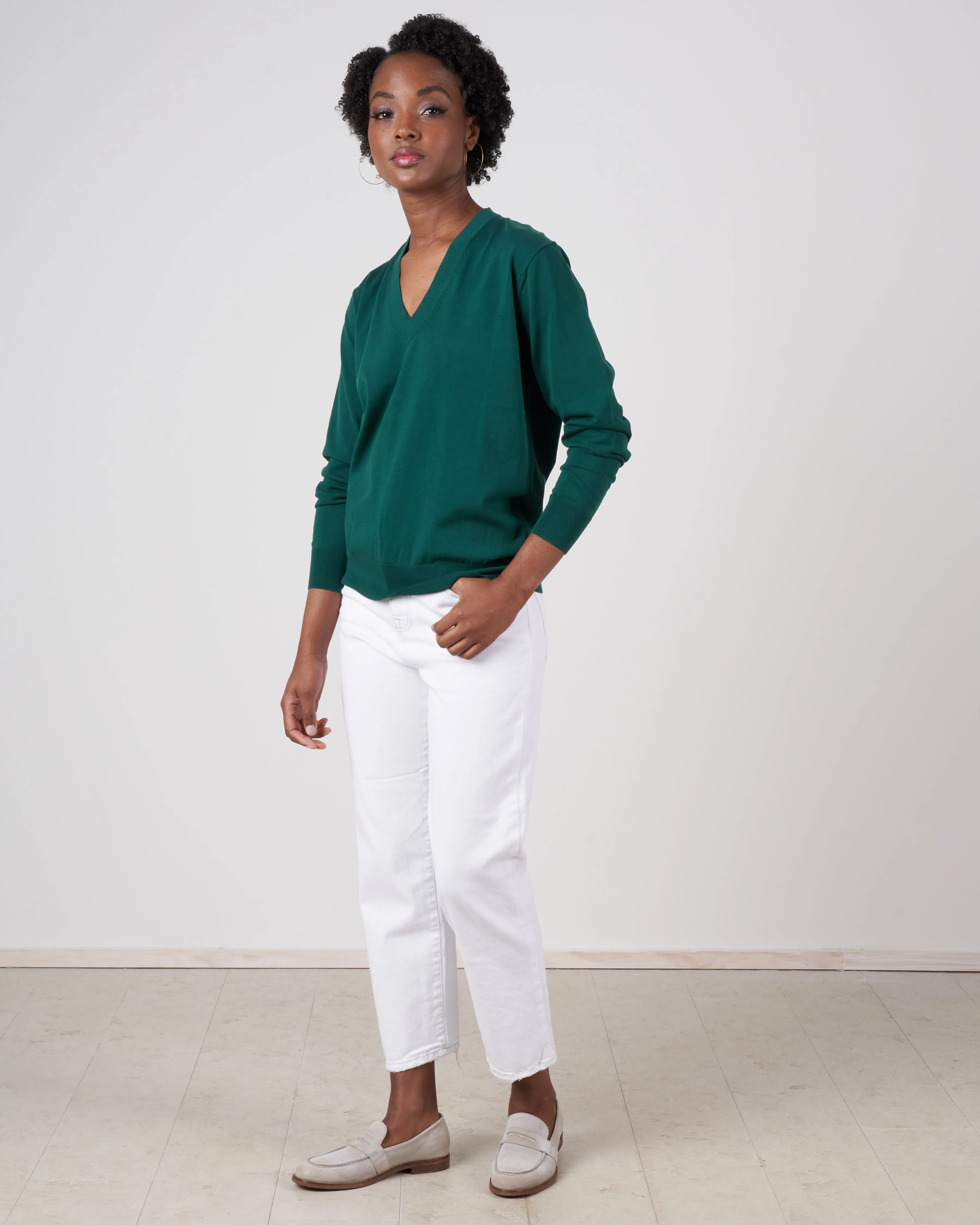 neutron sweater - green