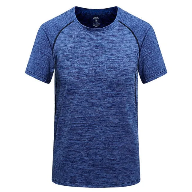 New casual men's round neck breathable t shirt