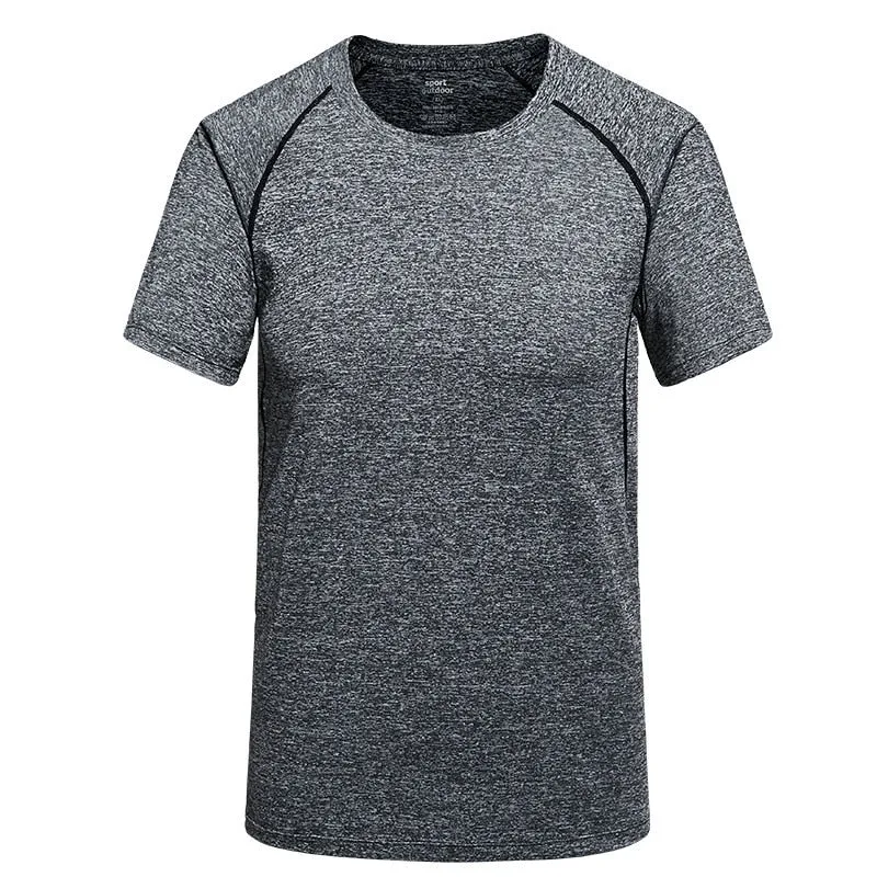 New casual men's round neck breathable t shirt
