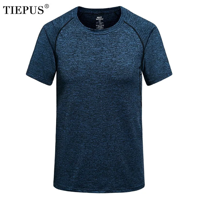 New casual men's round neck breathable t shirt
