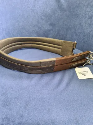 NEW chaffless girth 40", brown, leather ❤️
