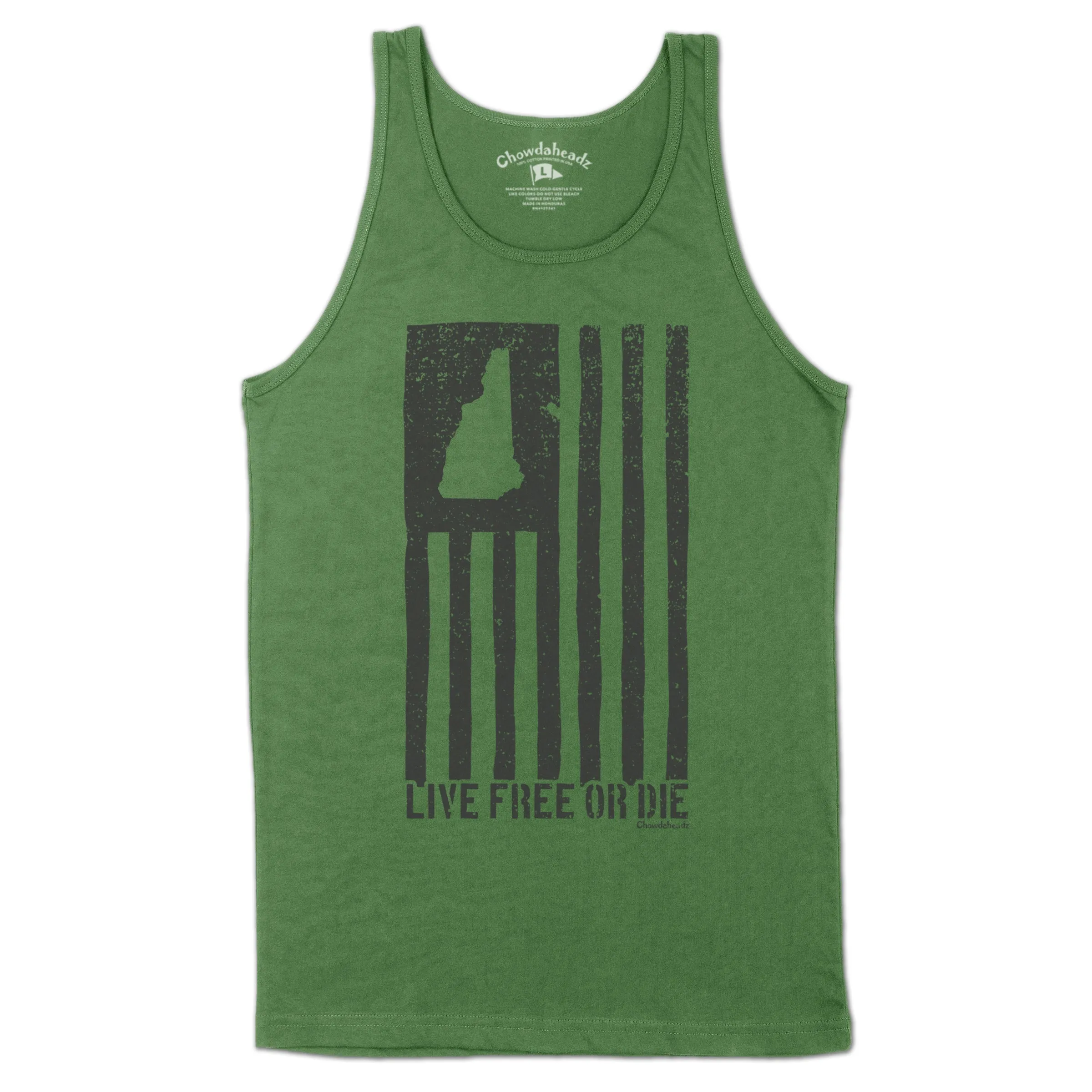 New Hampshire Black Flag Men's Tank Top
