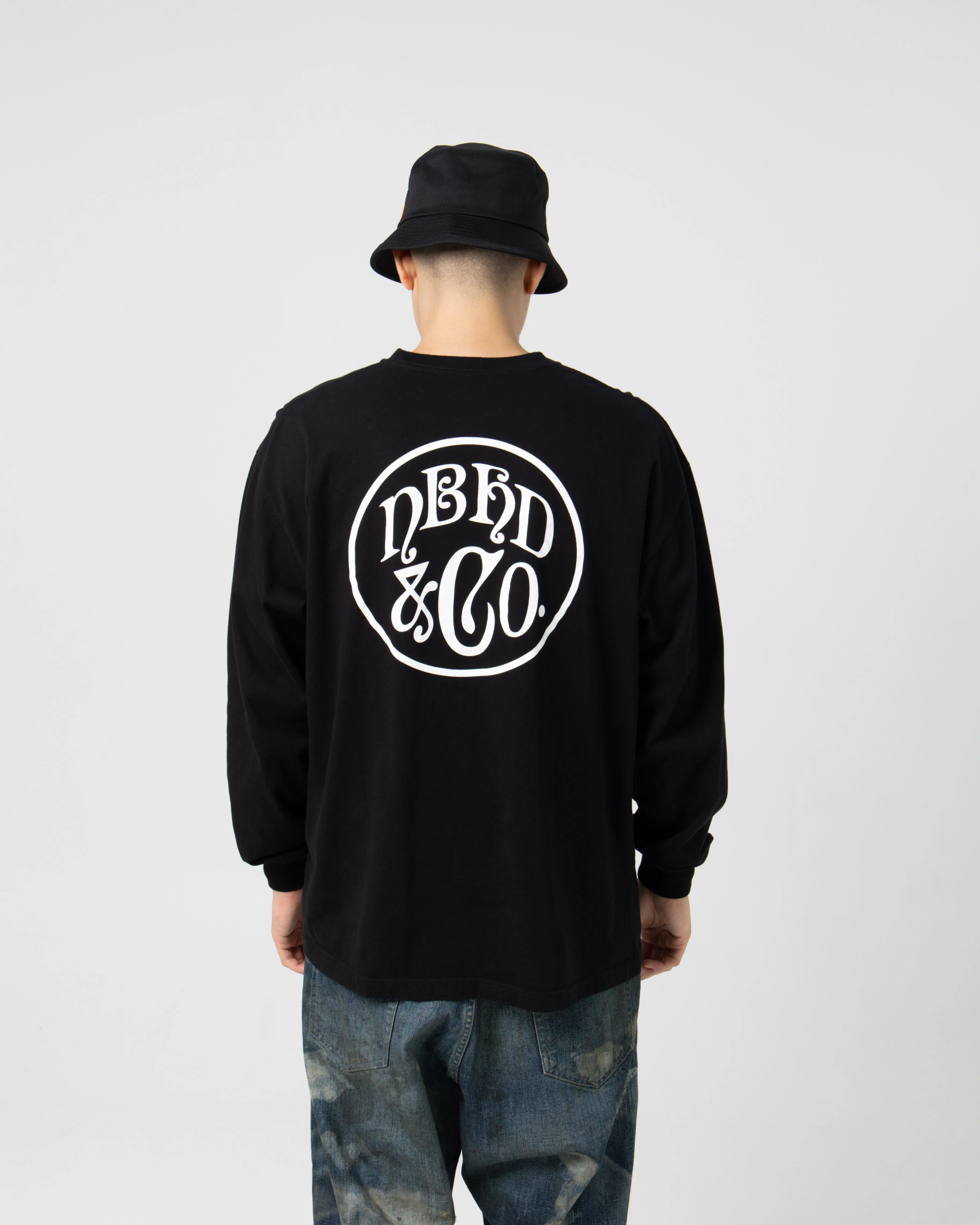 NH 241 Spot . LS-1 Tee | Black