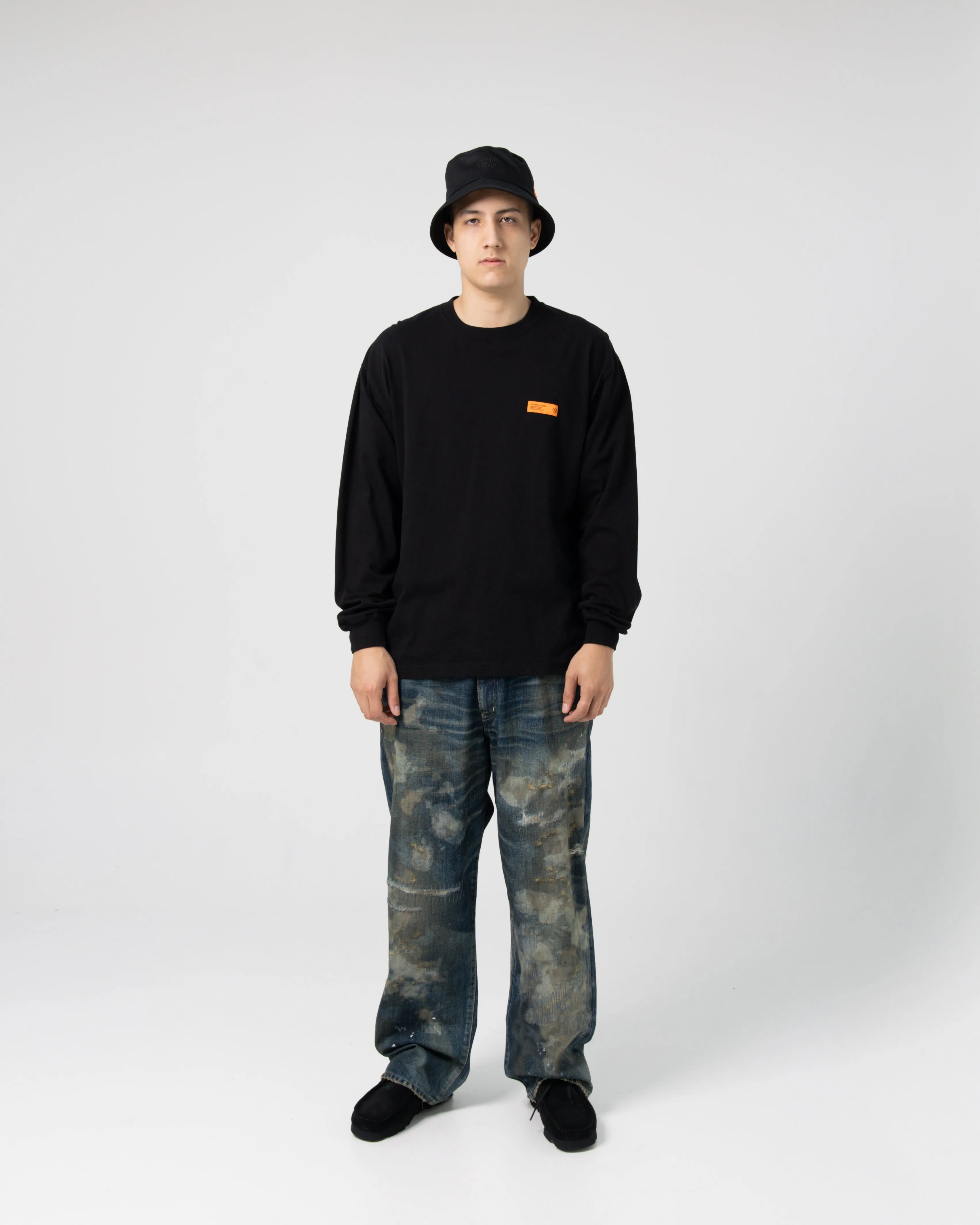 NH 241 Spot . LS-1 Tee | Black