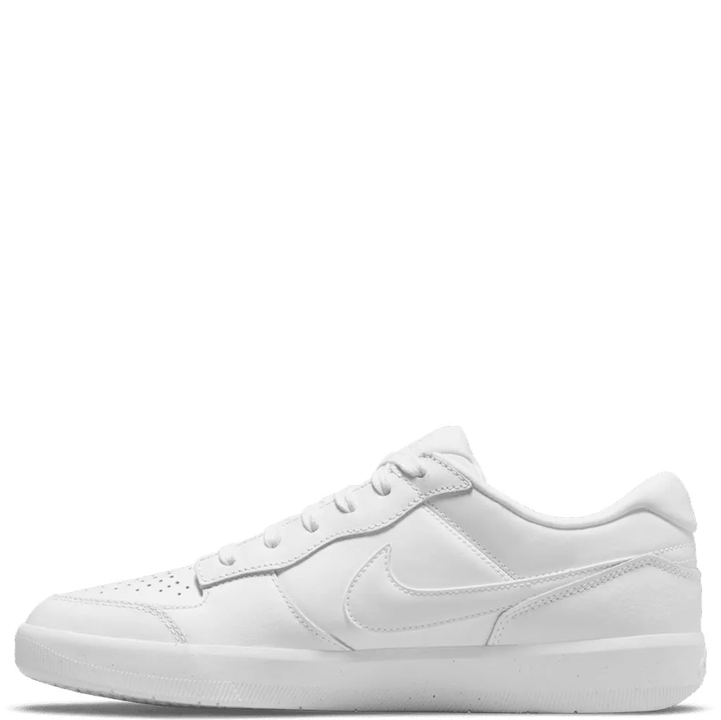 NIKE SB FORCE 58 PREMIUM - WHITE/WHITE