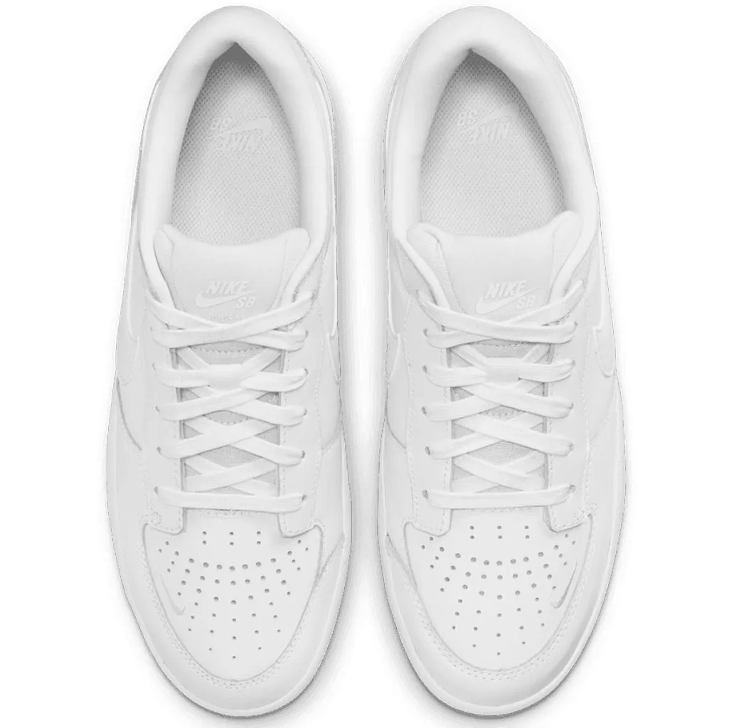 NIKE SB FORCE 58 PREMIUM - WHITE/WHITE