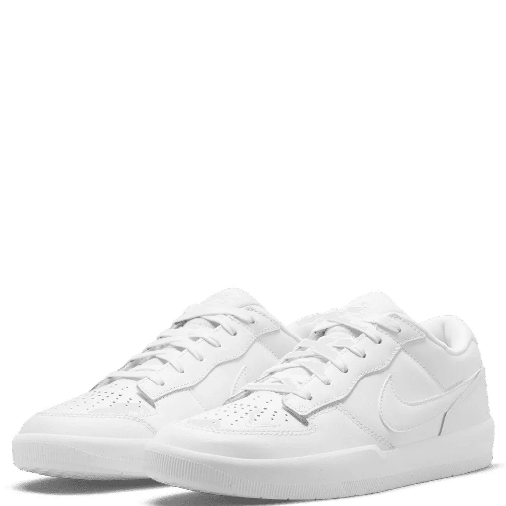 NIKE SB FORCE 58 PREMIUM - WHITE/WHITE