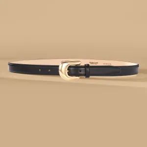 No. 8 Polished Belt (Black)
