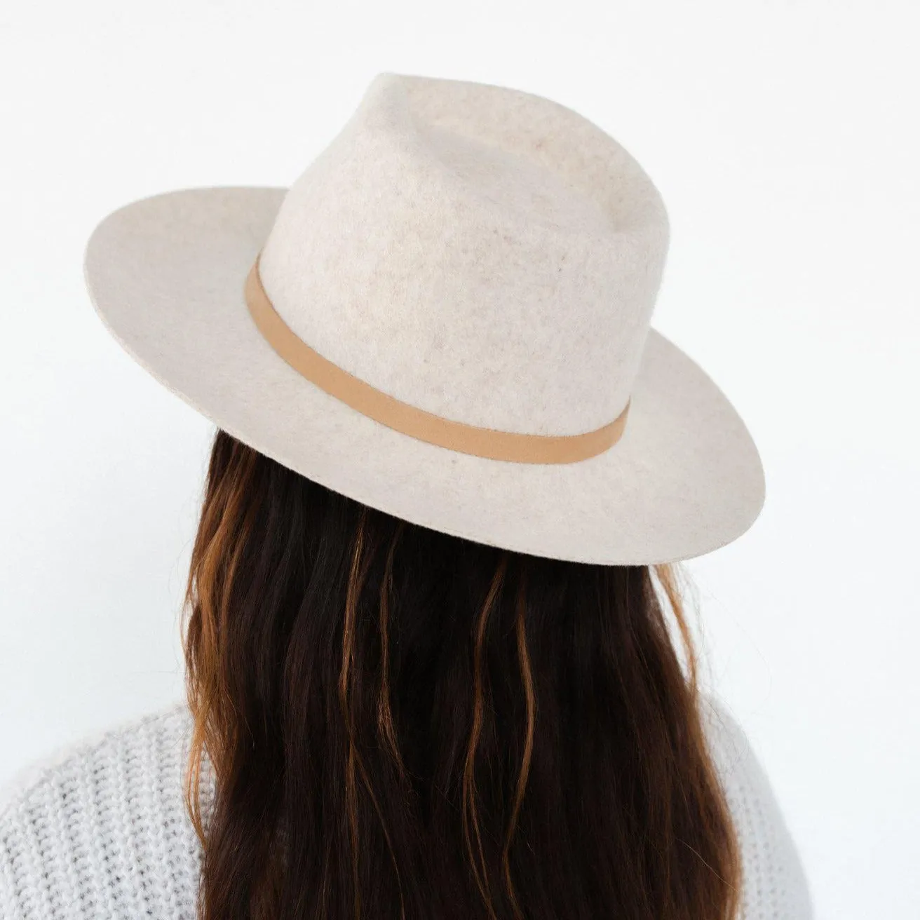 Nude Thin Leather Band