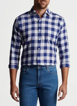 Oakbrook Summer Soft Cotton Sport Shirt- Atlantic Blue