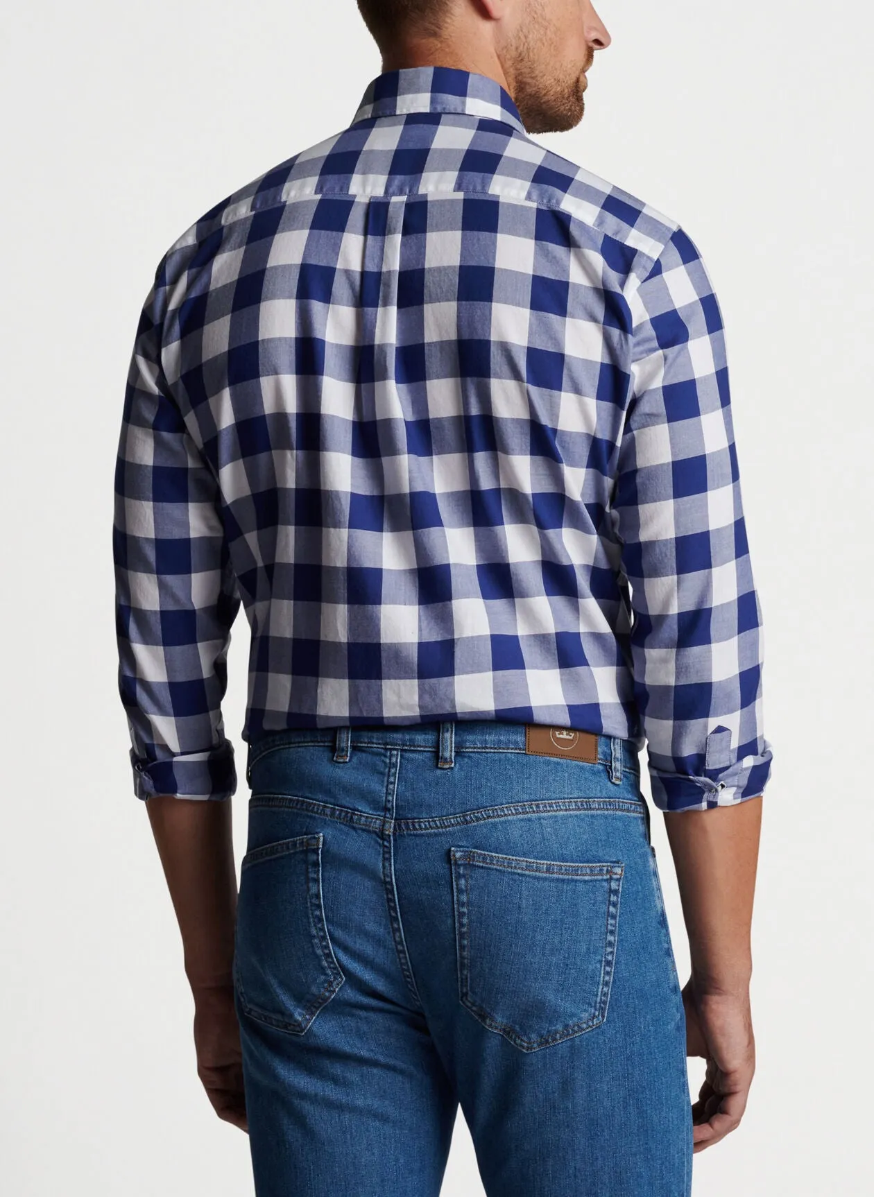 Oakbrook Summer Soft Cotton Sport Shirt- Atlantic Blue