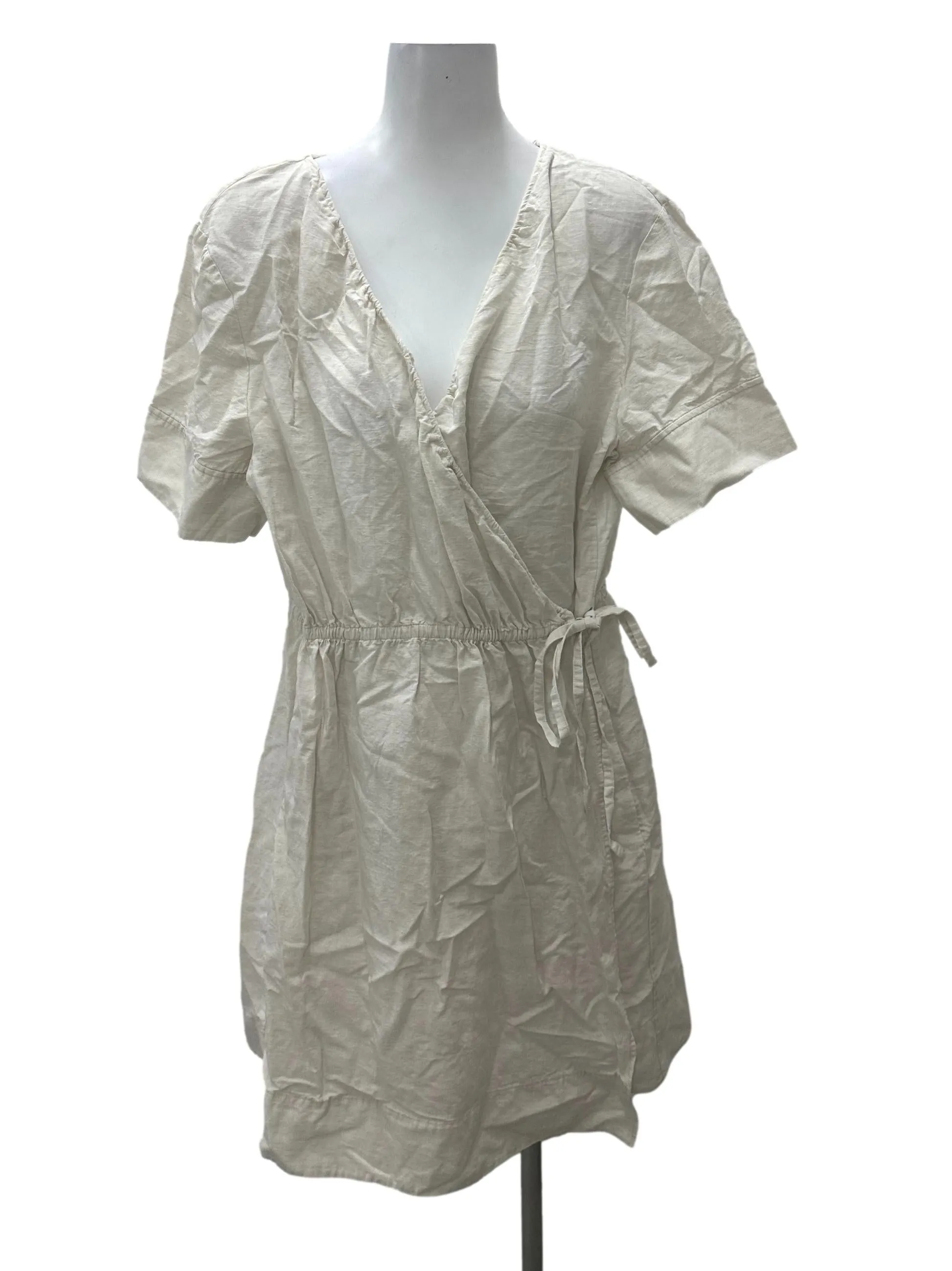 Oat Wrap Dress