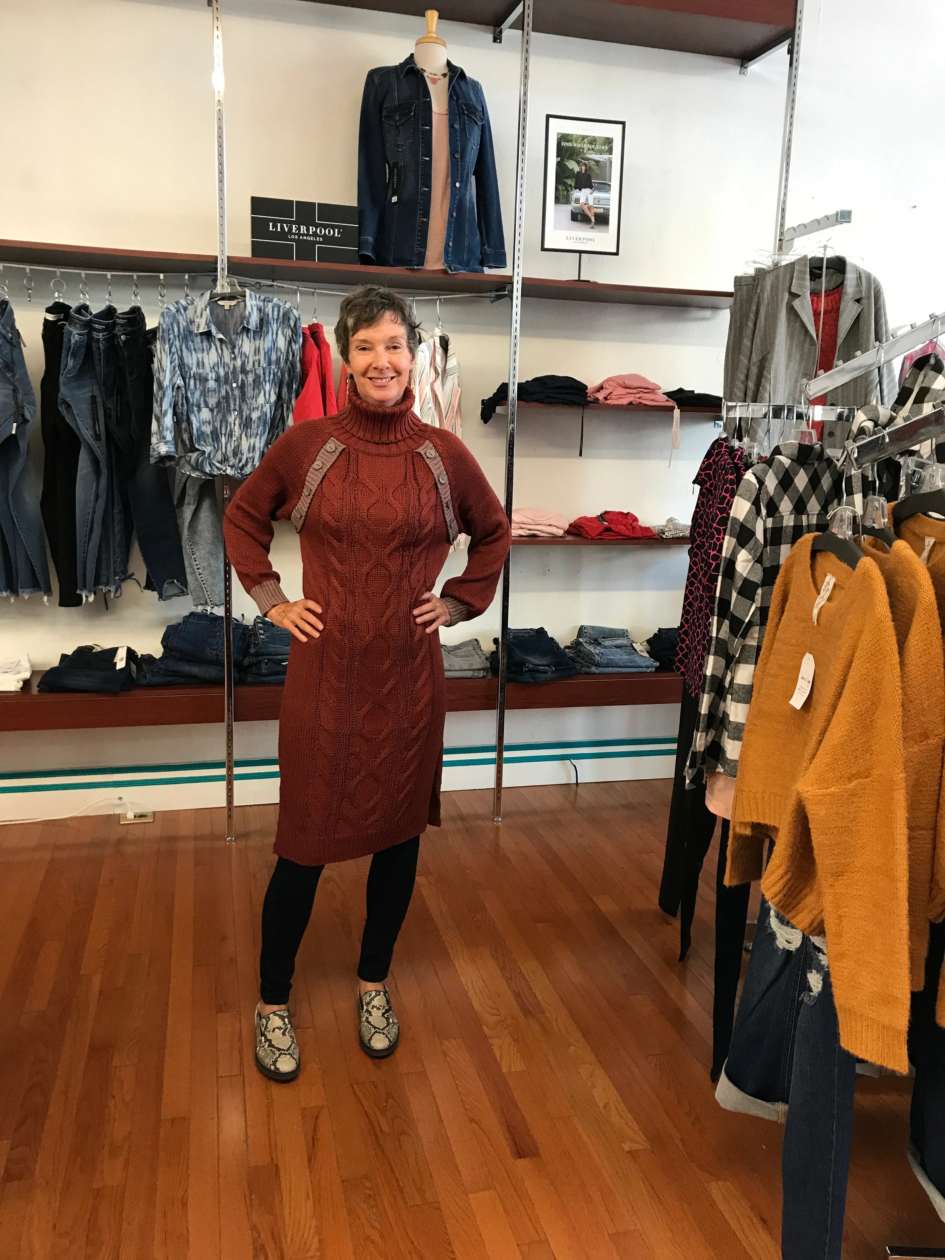 Oh My My Sweater Dress