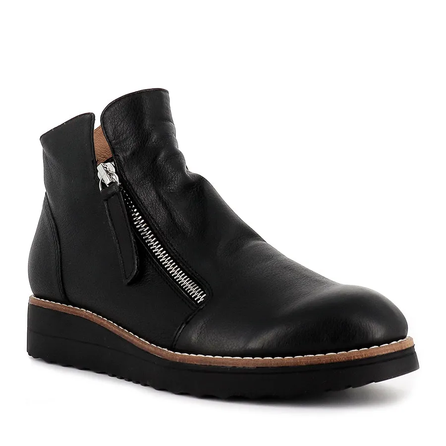 OHMY - BLACK BLACK LEATHER