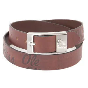Ole Miss Rebels Belt Brandish