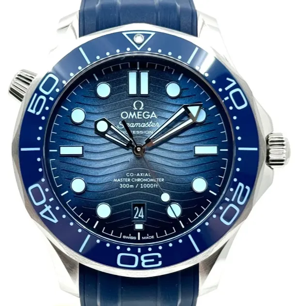 Omega 21032422003002 Summer Blue Seamaster Diver 300M