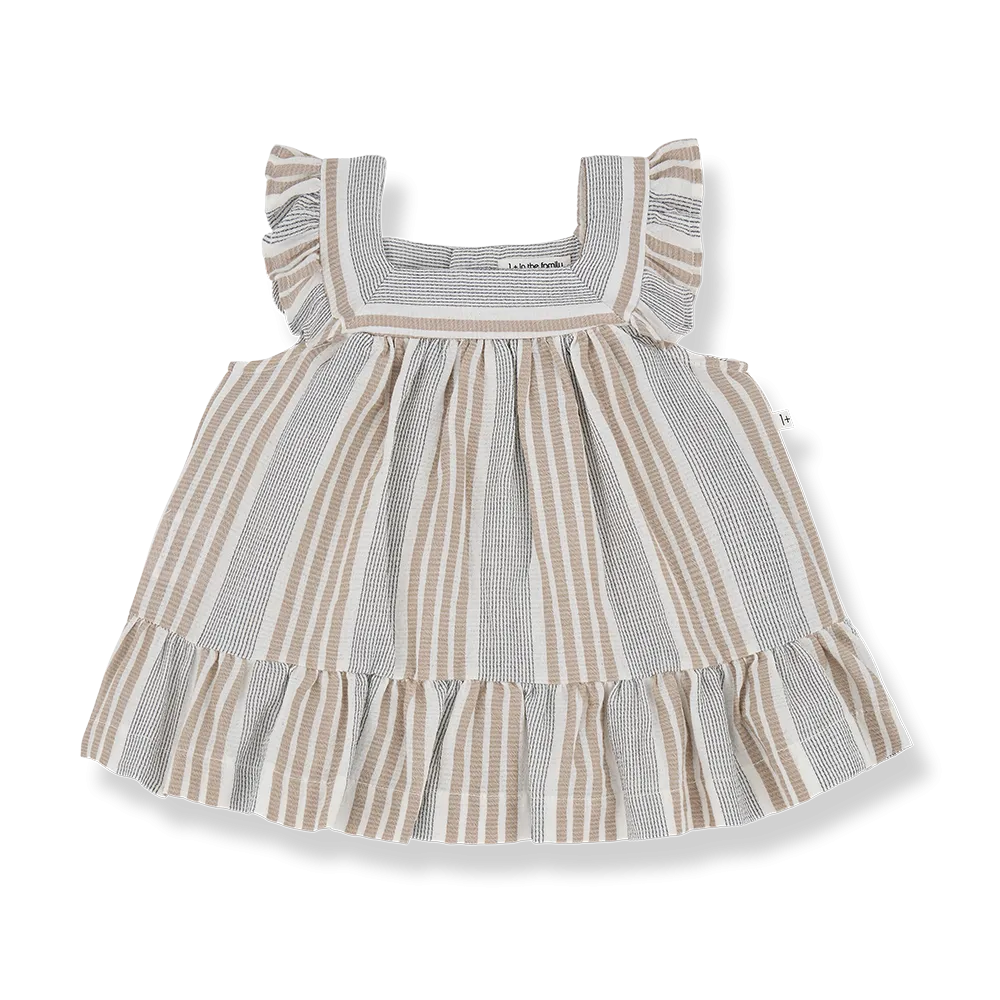 One More In The Family- MIRIAM petroleum dress