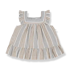 One More In The Family- MIRIAM petroleum dress