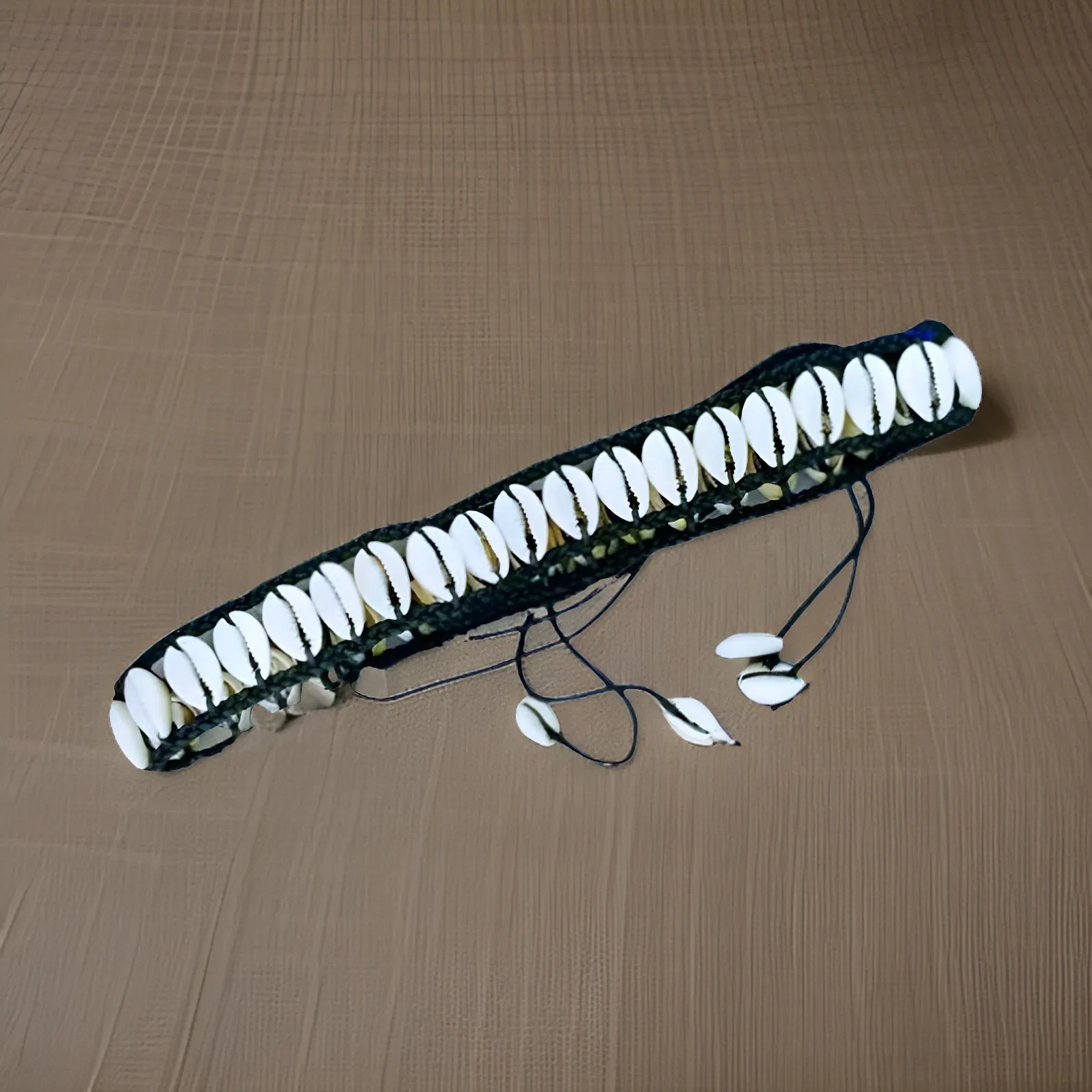 One Row African Cowrie Shell Belt