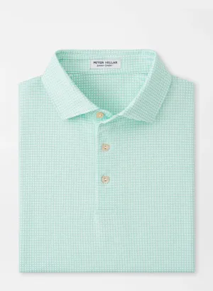 Orbit Perf Jersey Polo (White/Blue Sea)