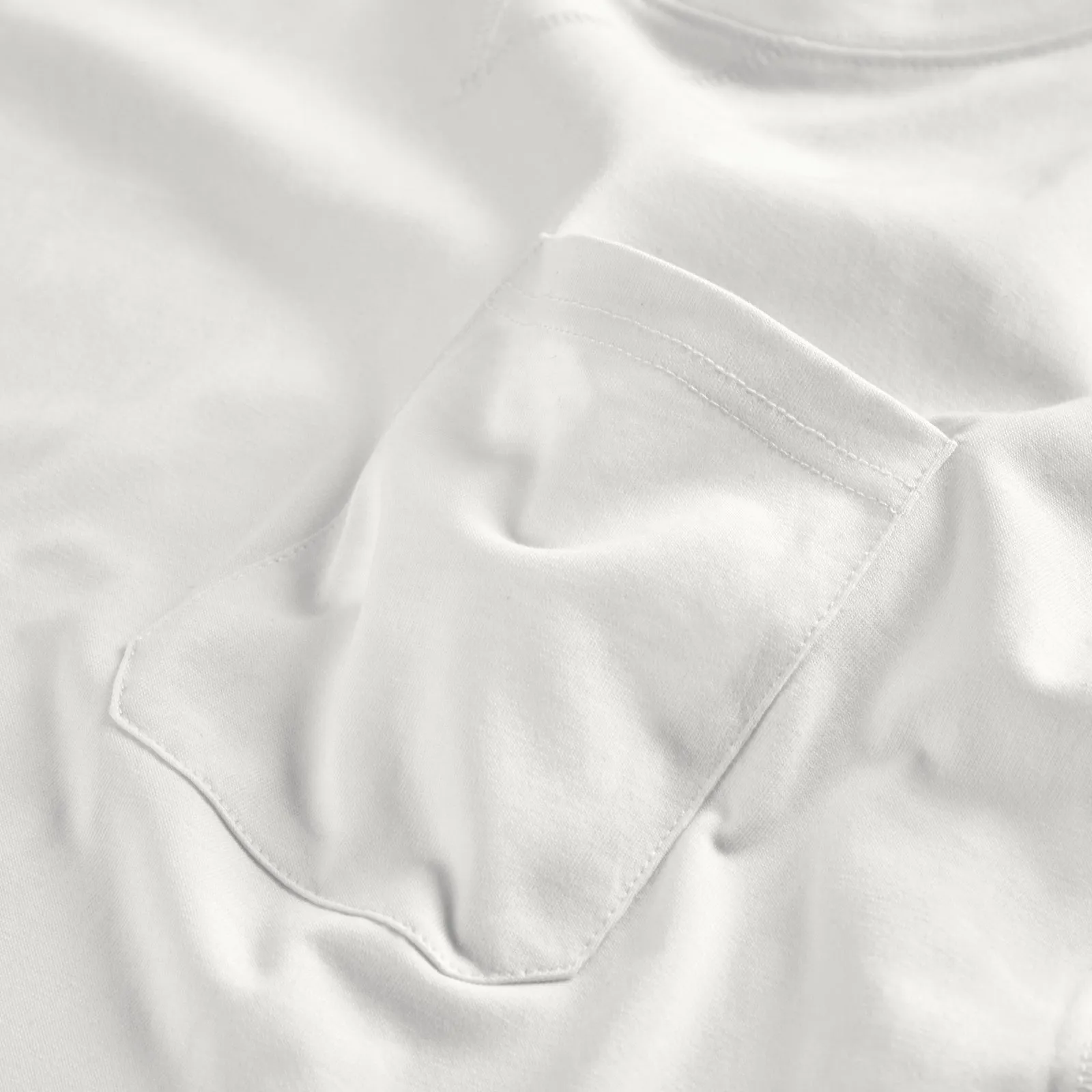 ORGANIC FINE JERSEY ESSENTIAL POCKET TEE