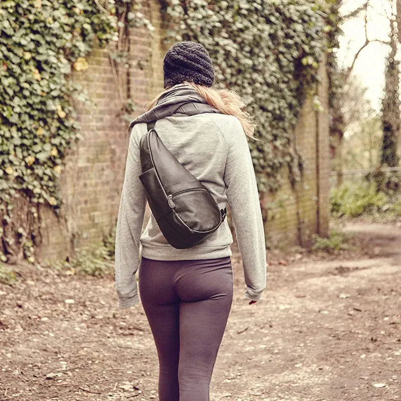 OrthoBag Leather Sling - The World's Most Comfortable Bag