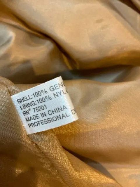 Orvis Leather Jacket Size Large