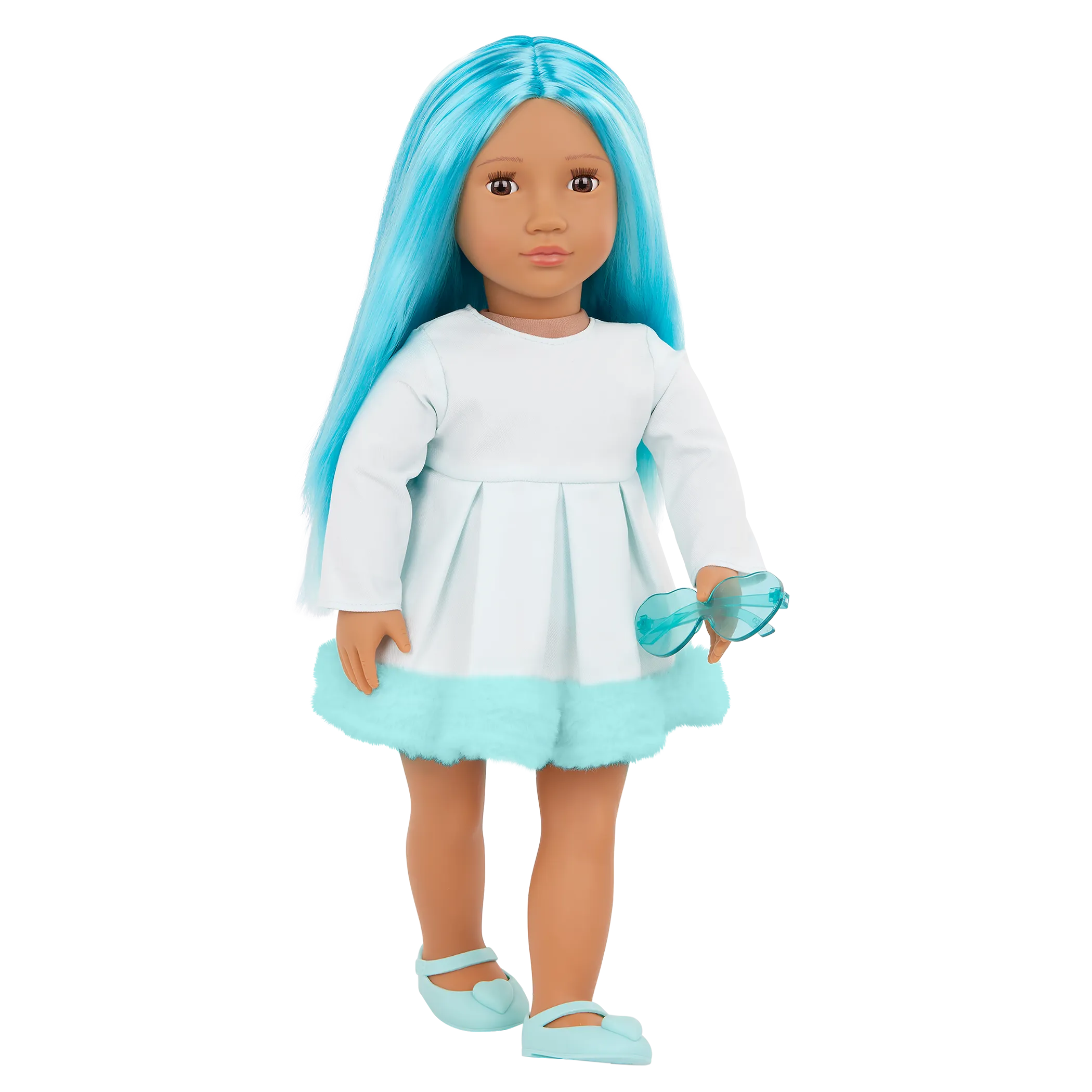 Our Generation 18" Regular Doll with Multi-Coloured Hair - Capri