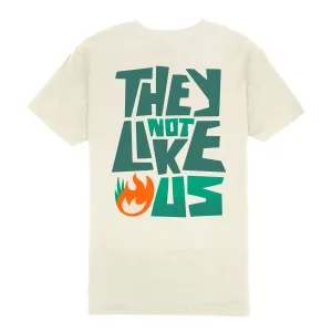Outrank They Not Like Us Vintage White Tee