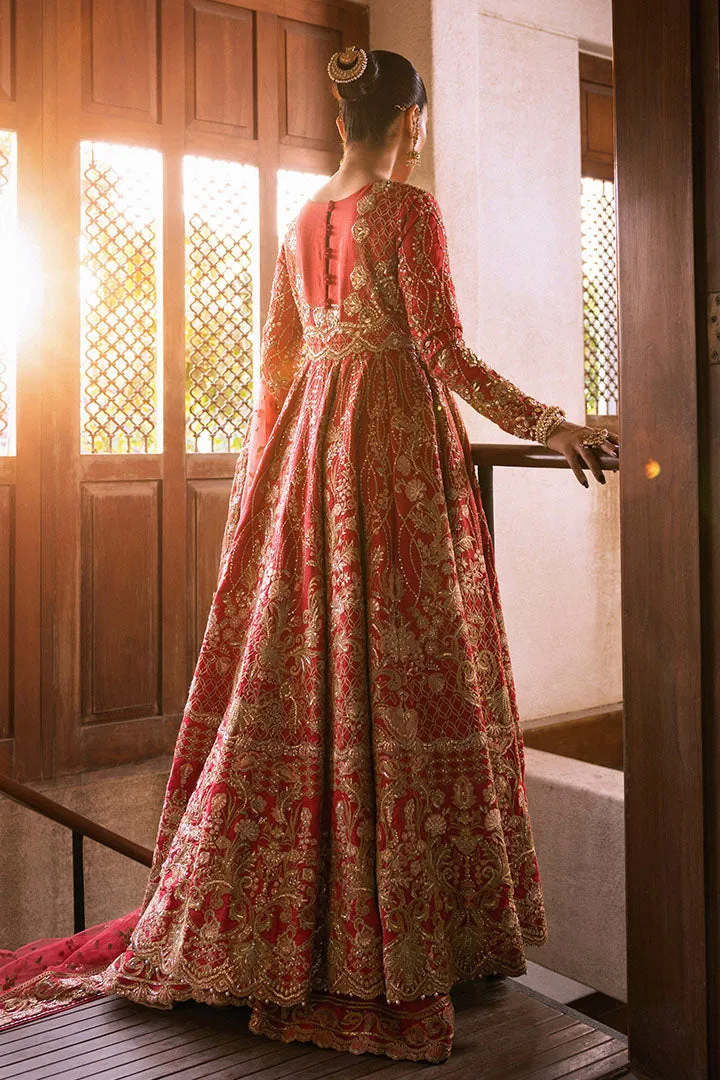 Pakistani Bridal Maxi and Red Sharara Wedding Dress