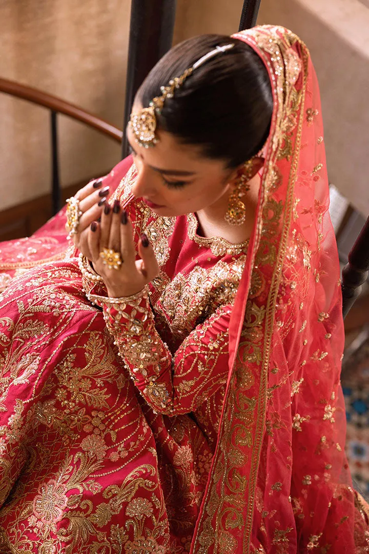 Pakistani Bridal Maxi and Red Sharara Wedding Dress