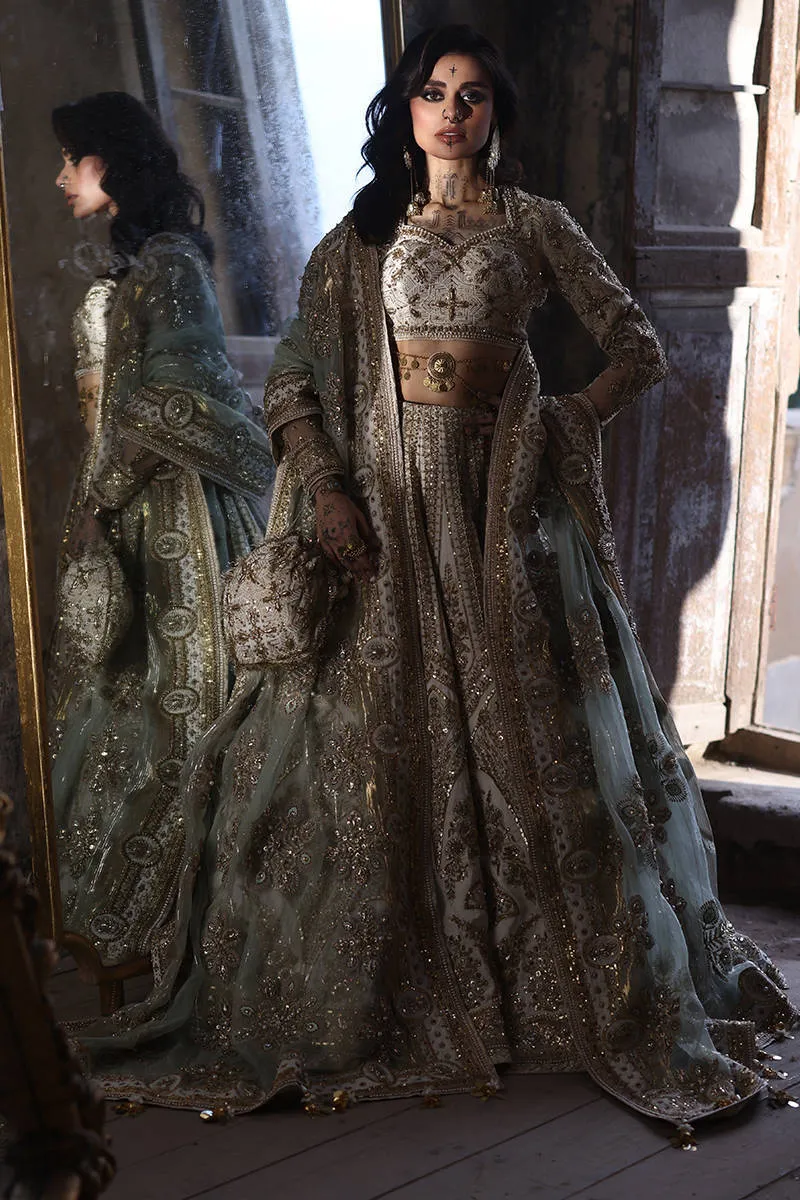 Pakistani Wedding Dress in Bridal Choli Lehenga Style