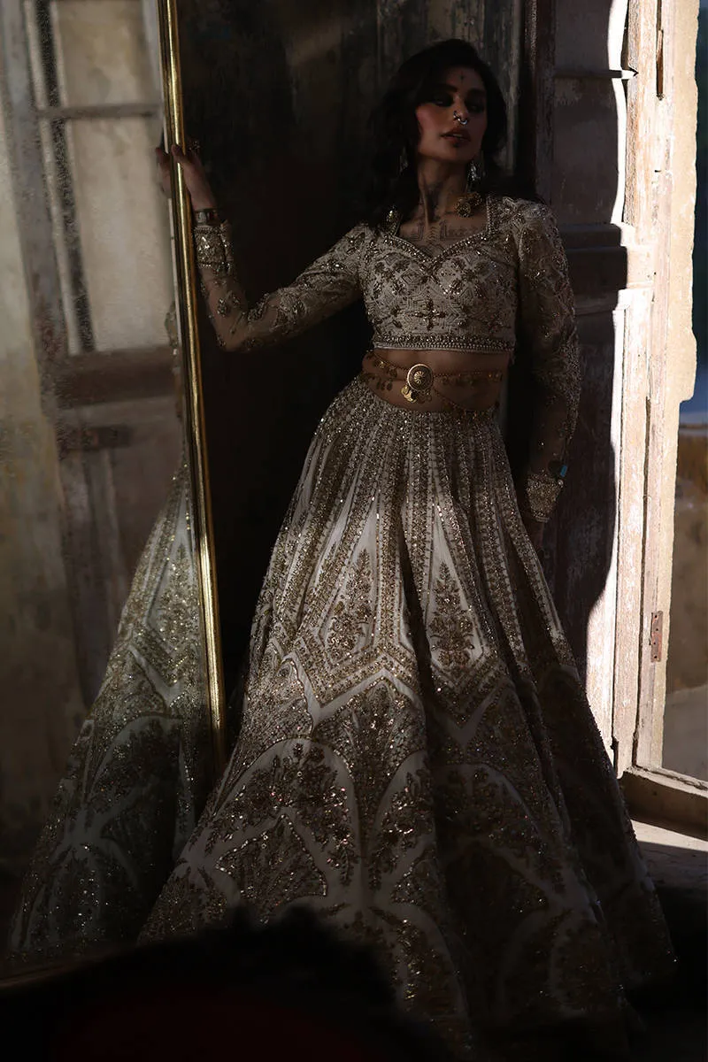 Pakistani Wedding Dress in Bridal Choli Lehenga Style